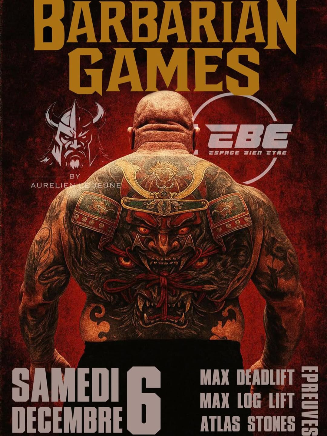 THE BARBARIAN GAMES ESPACE bien être EVREUX
